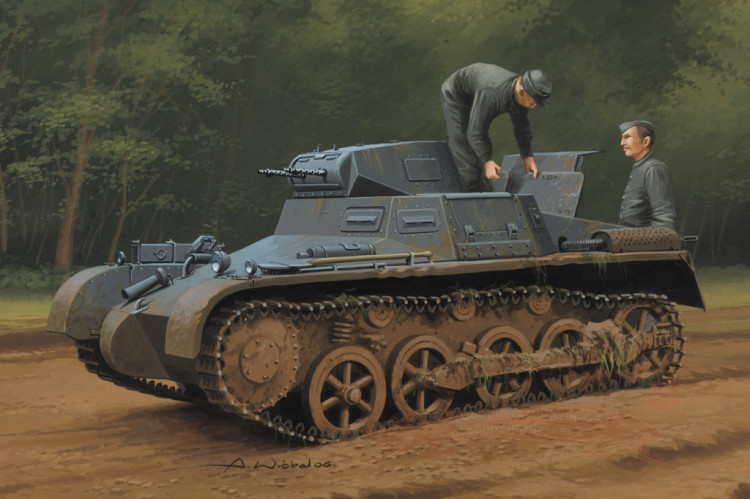 German Panzer 1 Ausf A Sd.Kfz.101 (Early/Late Version) купить в Москве